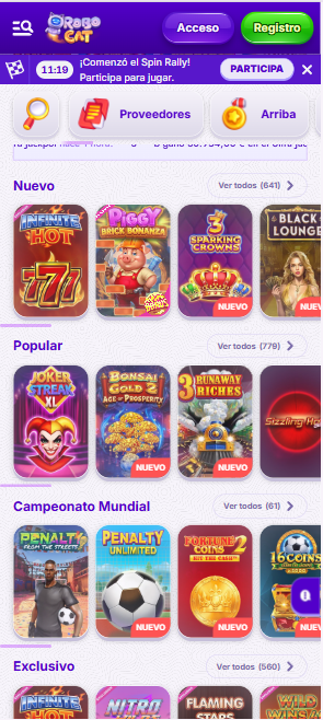 Casino section